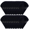 Triangle Velvet Powder Puff Makeup Sponges Set - Heart Shaped Foundation Blenders