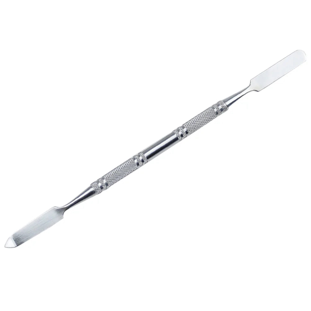 Stainless Steel Makeup Mixing Spatula - Professional Nail & Eye Shadow Tool