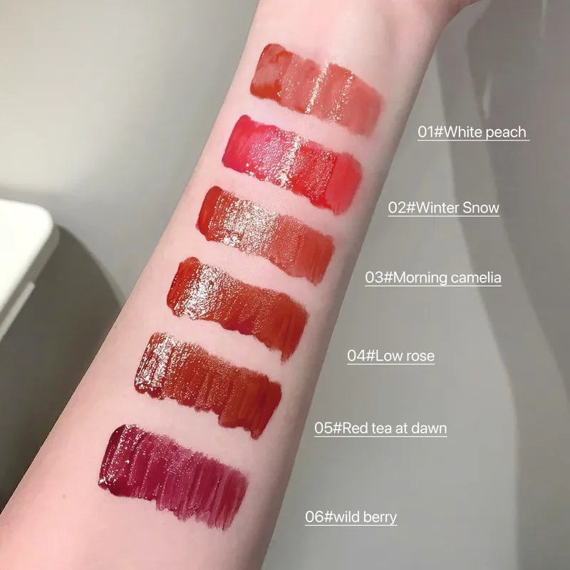 Long Lasting Hydrating Lip Gloss with Mirror Shine Finish - Vibrant Colors