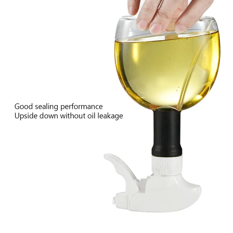 Oil Spray Bottle for Cooking and Baking - Dispenser for Air Fryer Salad BBQ