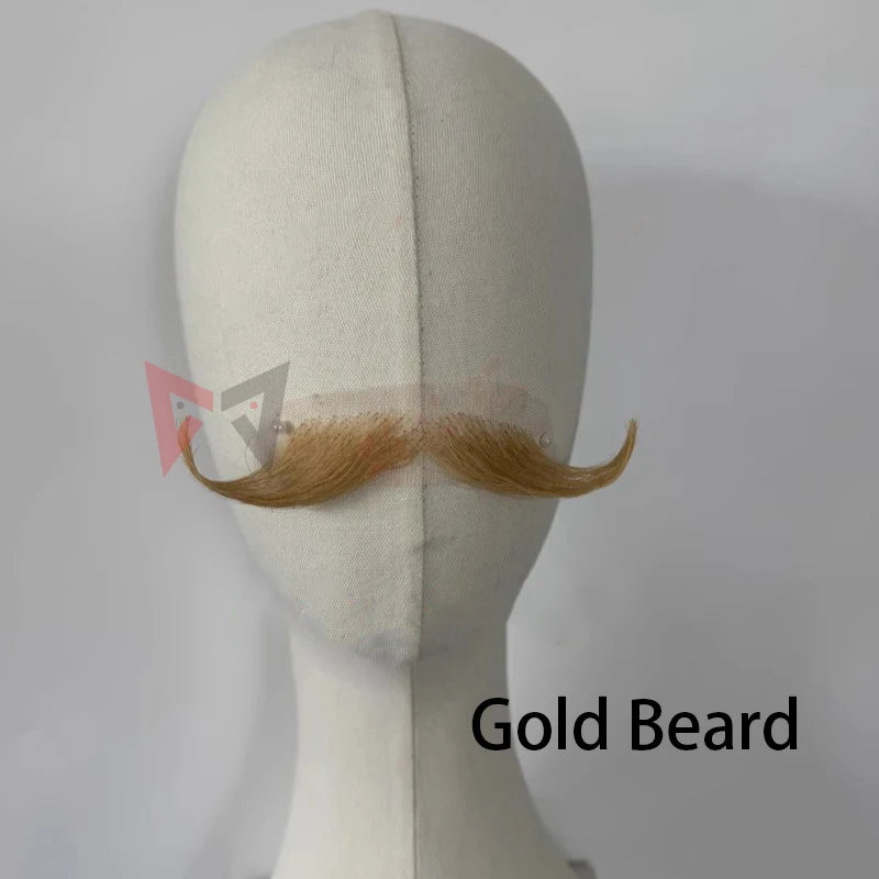 Fake Beard Prop - Simulated Mustache for Cosplay & Costume