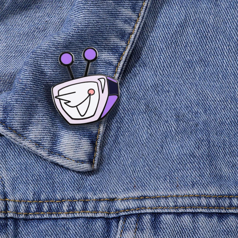 Anime Deltarune Metal Badge Brooch - Cute Cartoon TV Role-Playing Game Accessory