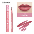 Waterproof Lip Liner Pencil - Long Lasting, No Transfer, 8 Colors, Flexible Felt Tip