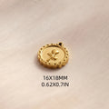 6Pcs Stainless Steel Dainty Flower Petal Pendant Jewelry Making Charms Wholesale