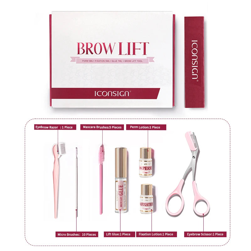 DIY Eyebrow Perm Kit - Brow Lamination & Lift Set for 45-60 Days