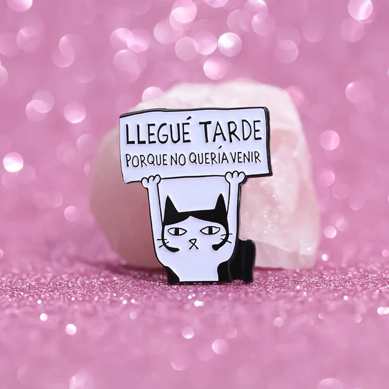 Funny Animal Enamel Pins - Cartoon Brooches Lapel Badges for Kids & Friends