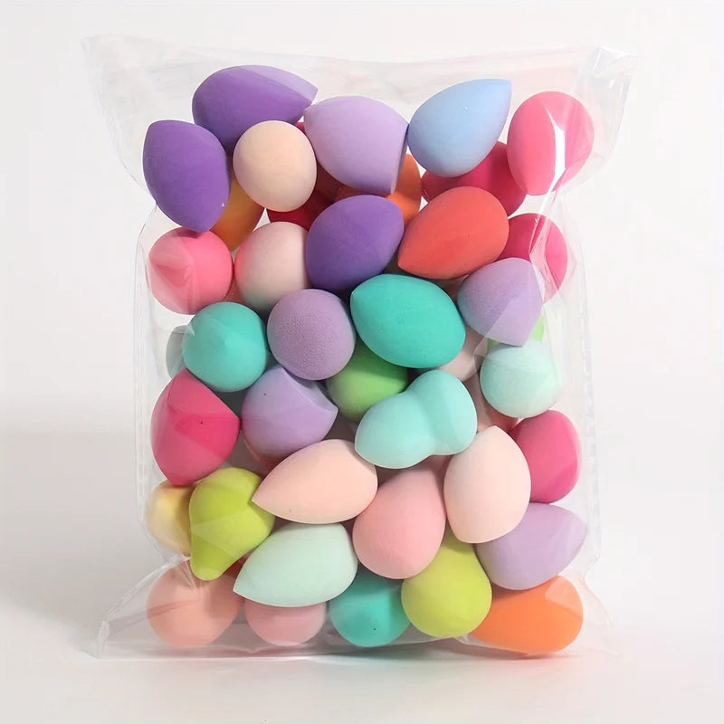 Mini Makeup Sponges Set - Assorted Shapes & Colors, Latex-Free, Multi-Purpose Beauty Tools