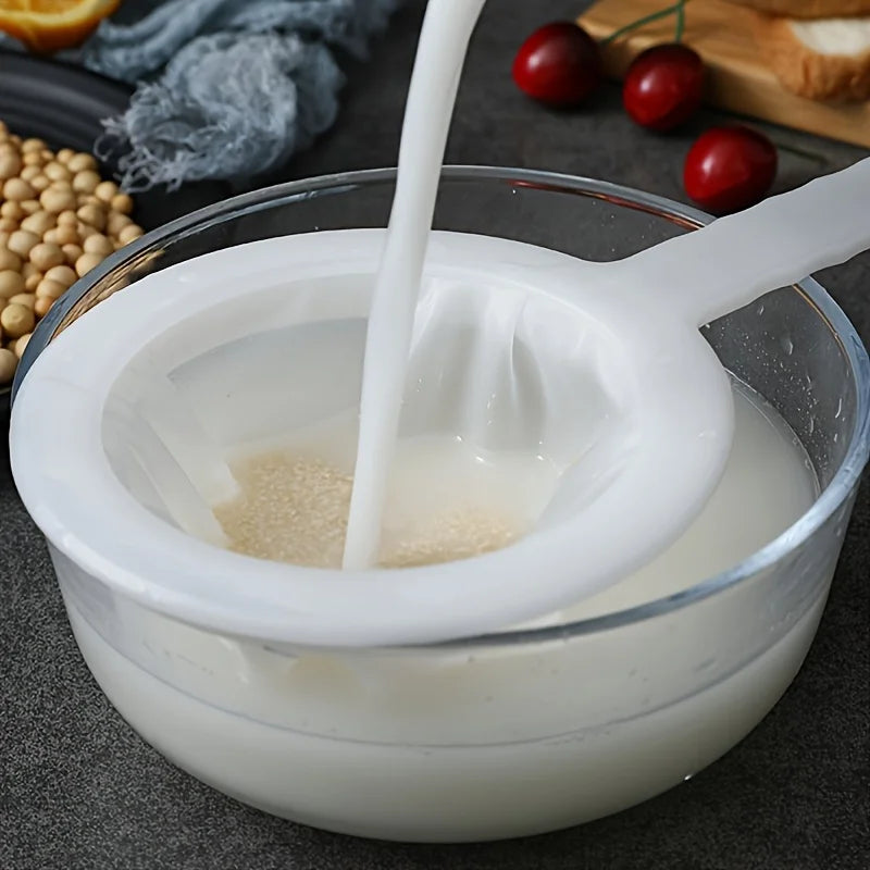 Reusable Fine Mesh Food Strainer - Kitchen Juicer, Flour & Juice Sieve