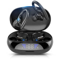 Wireless Sports Earphones Over Ear Headphones with Earhooks for Running