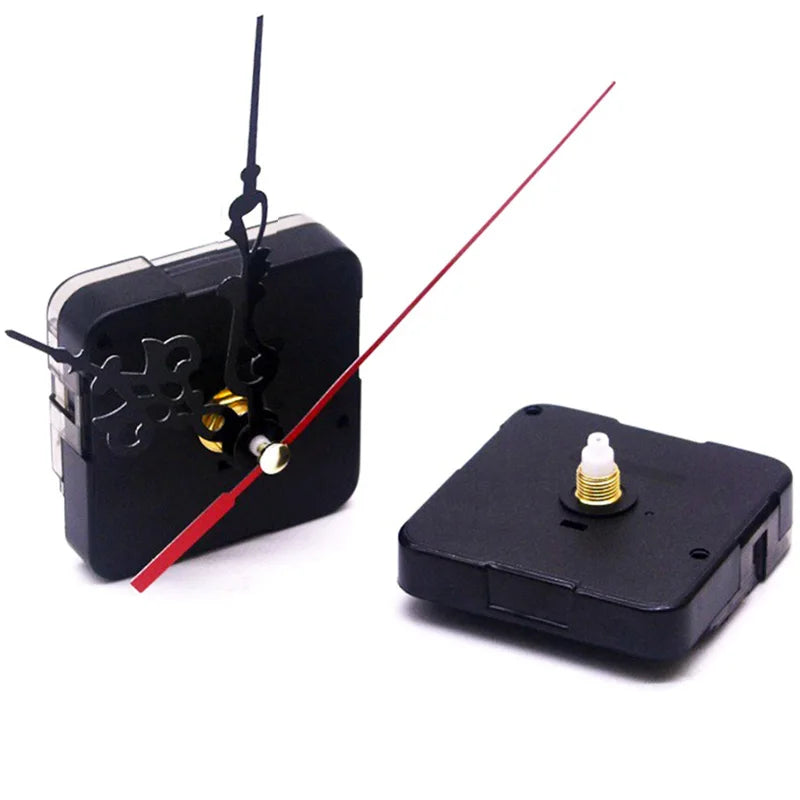 Silent Quartz Wall Clock Mechanism Kit with Hands for DIY Repair