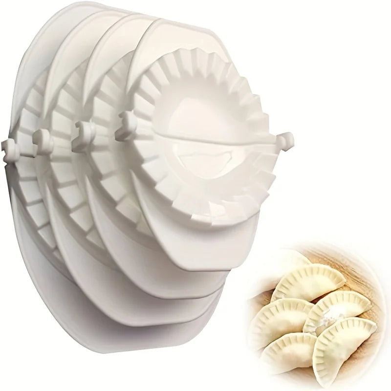 DIY Dumpling Maker Set 4 Size Ravioli Gyoza Pastry Pie Dough Mold Tool