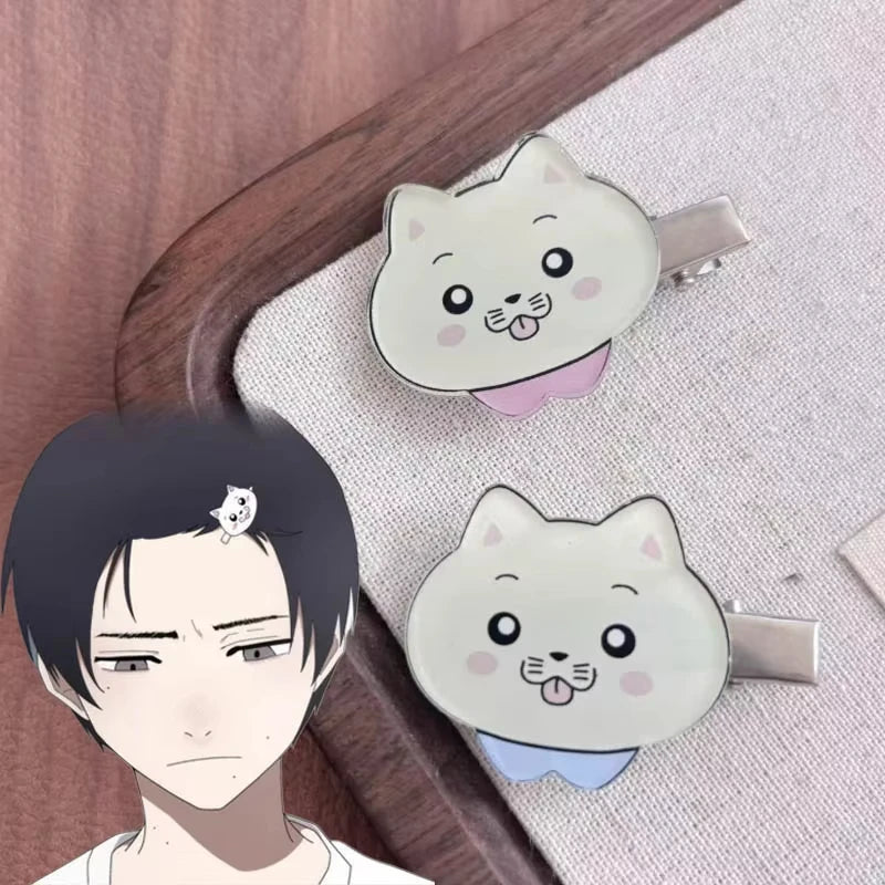 2-Piece Cosplay Cat Hair Clips Set - Kawaii Anime Hair Accessories Gift