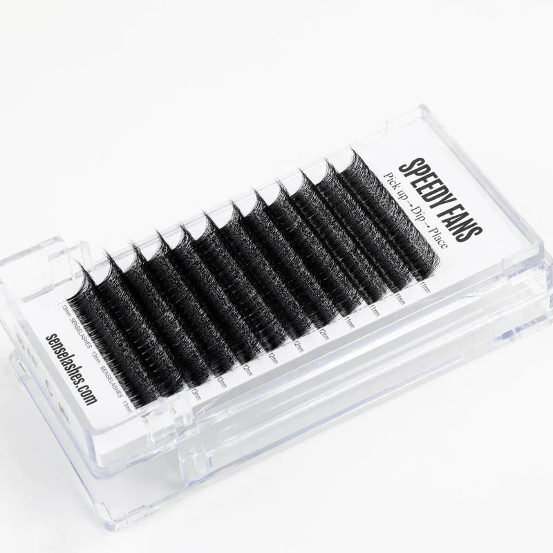 Pre-Made Volume Eyelash Fans 5D/6D/8D for Lash Extensions - Speedy Promade Fans