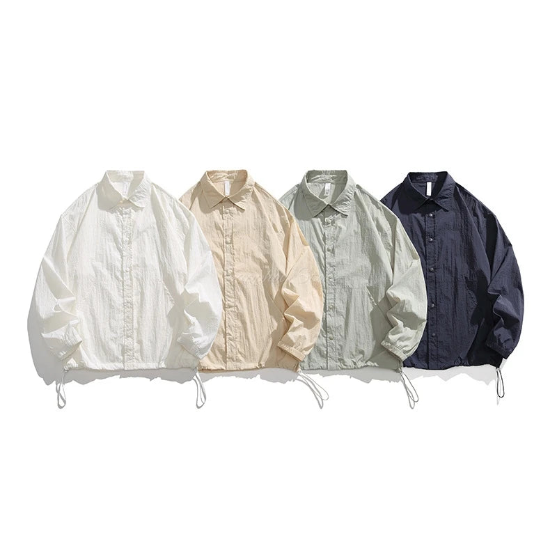 Unisex Work Uniform Long Sleeve Shirt for Pet Grooming and Outdoor Work