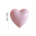 Pink Heart Shape Latex Balloons 20pcs 10 Inch for Birthday Wedding Valentine's Day