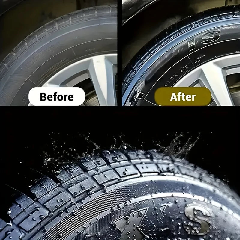 Heavy-Duty Car Plastic Renovator Wax - Scratch Repair & Protection for Bumpers & Interiors