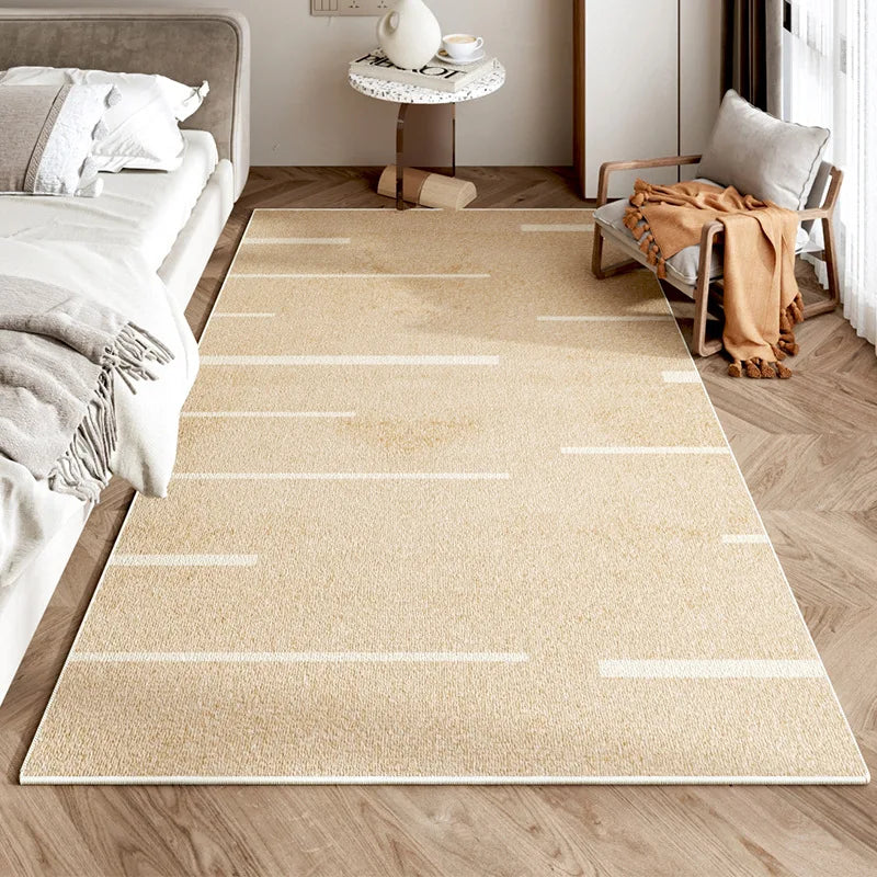 Minimalist Anti-Slip Floor Mat - Versatile Home Rug for Living Room, Bedroom & Kitchen
