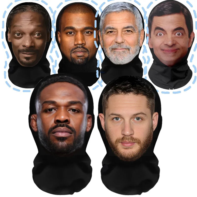 Halloween Mask for Cosplay Role Play Masquerade Costumes Face Mask - Multiple Colors