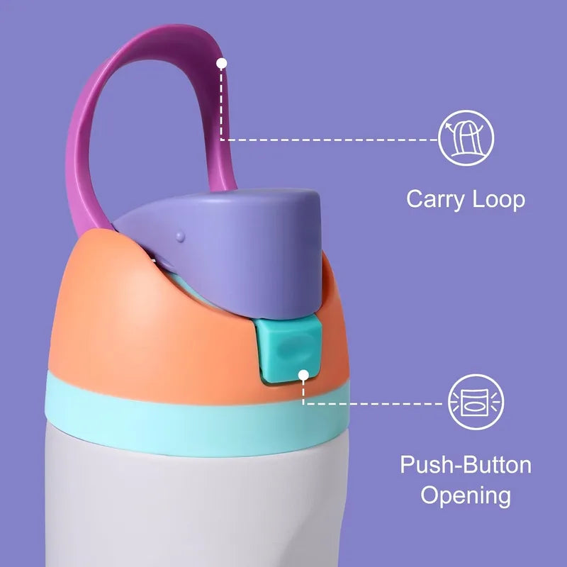 Leakproof Flip Top Replacement Bottle Lid for 16oz-40oz Sports & Travel Bottles