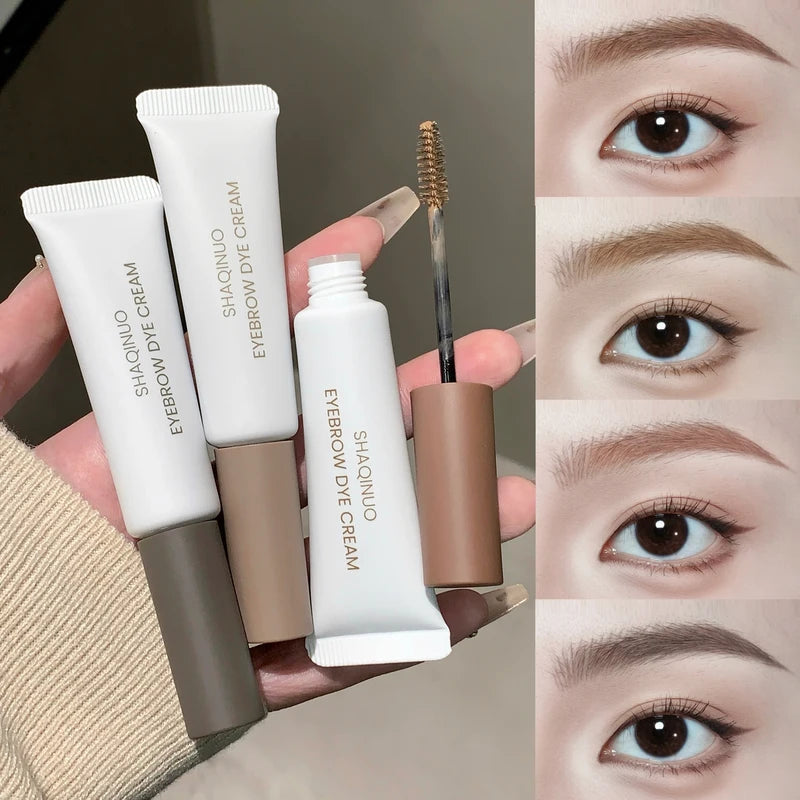 Natural Eyebrow Dye Gel Tint Mascara Long Lasting Quick Dry Brow Tattoo Cream