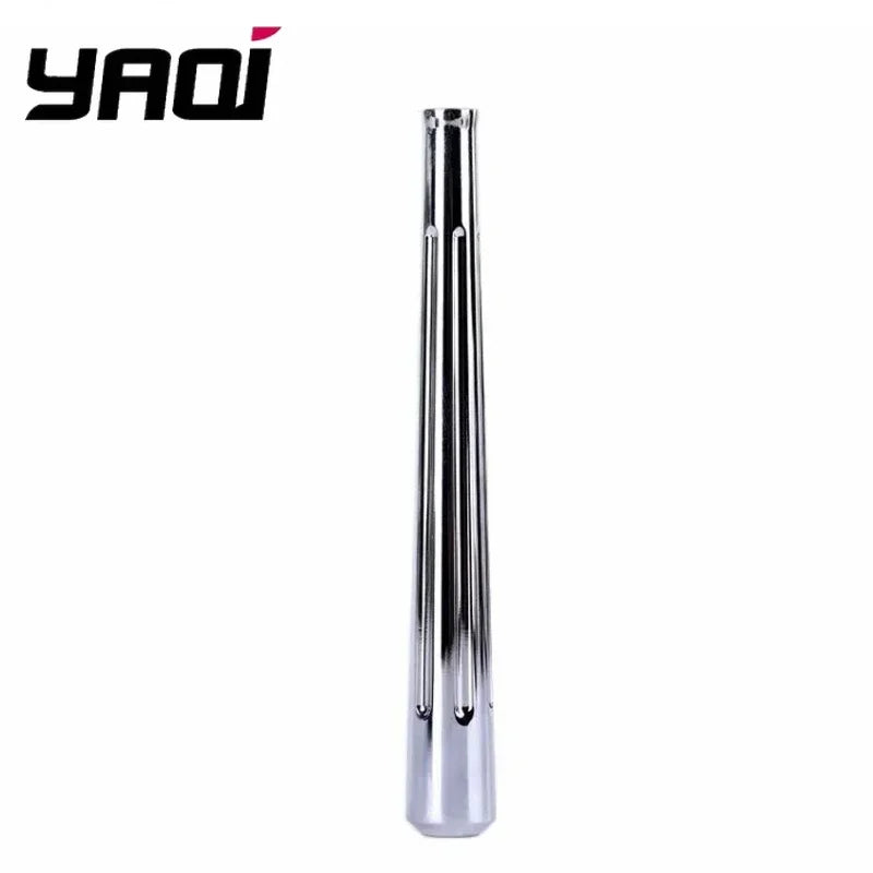 Men's Brass Safety Razor Handle - Chrome Finish Portable Shaving Handle