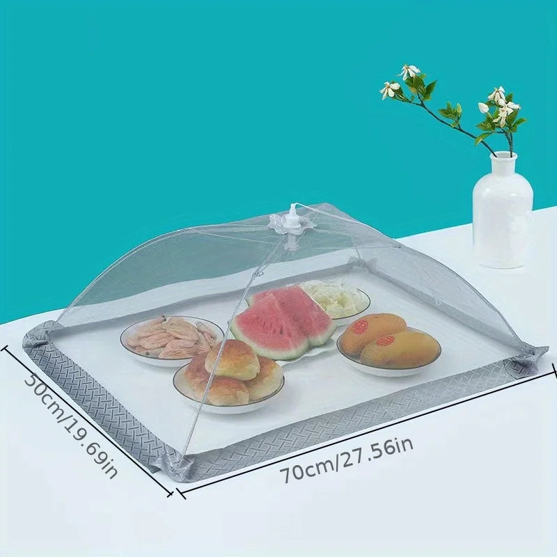 Foldable Anti-Flies Meal Cover for Kitchen, Dustproof and Heat Resistant