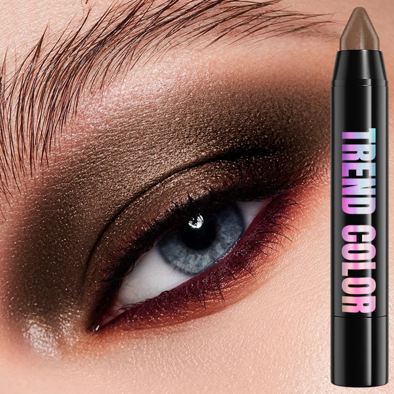 25 Colors Waterproof Glitter Eyeshadow & Eyeliner Pencil Set - Long-Lasting Makeup Tool