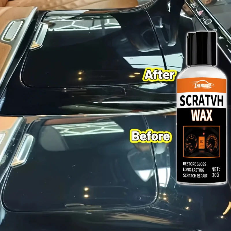 Car Scratch Repair Wax for Dashboard, Glass, Helmets & More | Multi-Surface Conditioner