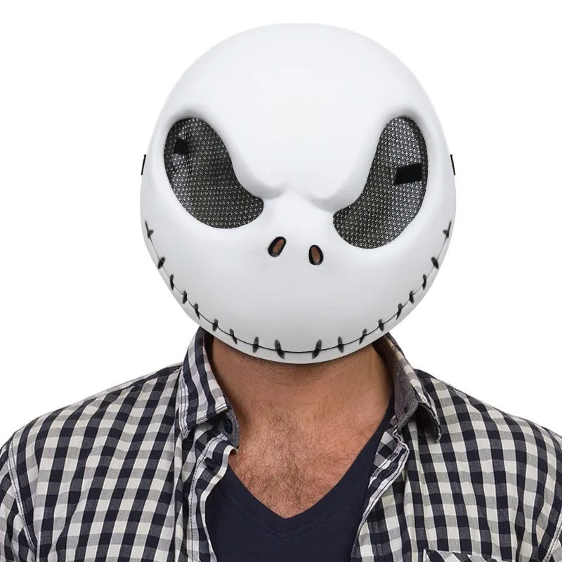 Halloween Jack Skellington Latex Headgear - The Nightmare Before Christmas Prop Mask