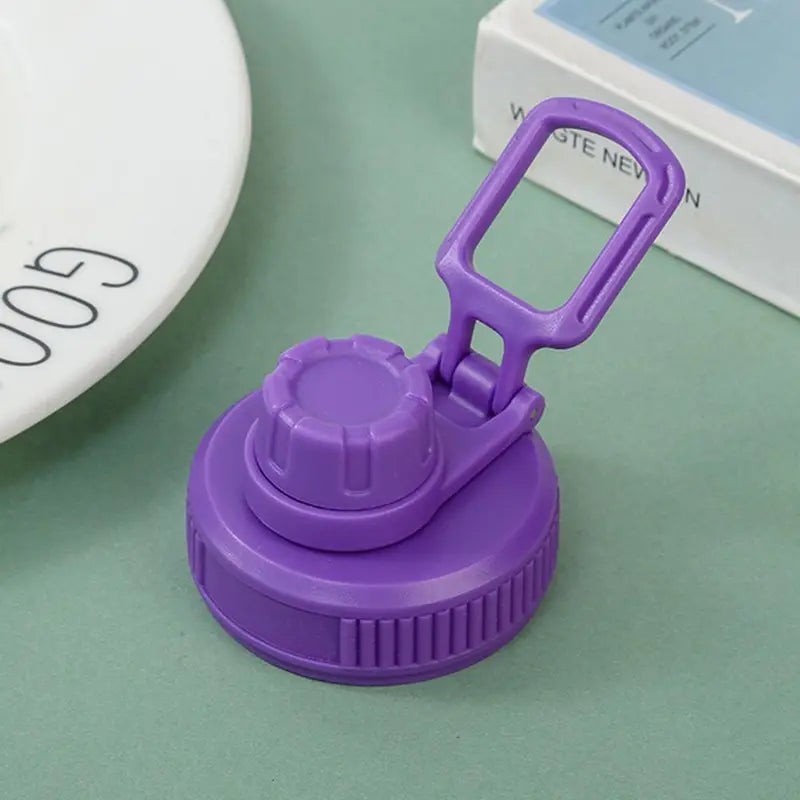 Universal Plastic Bottle Lid Replacement Splash Spill Proof Cup Cap - Multicolor