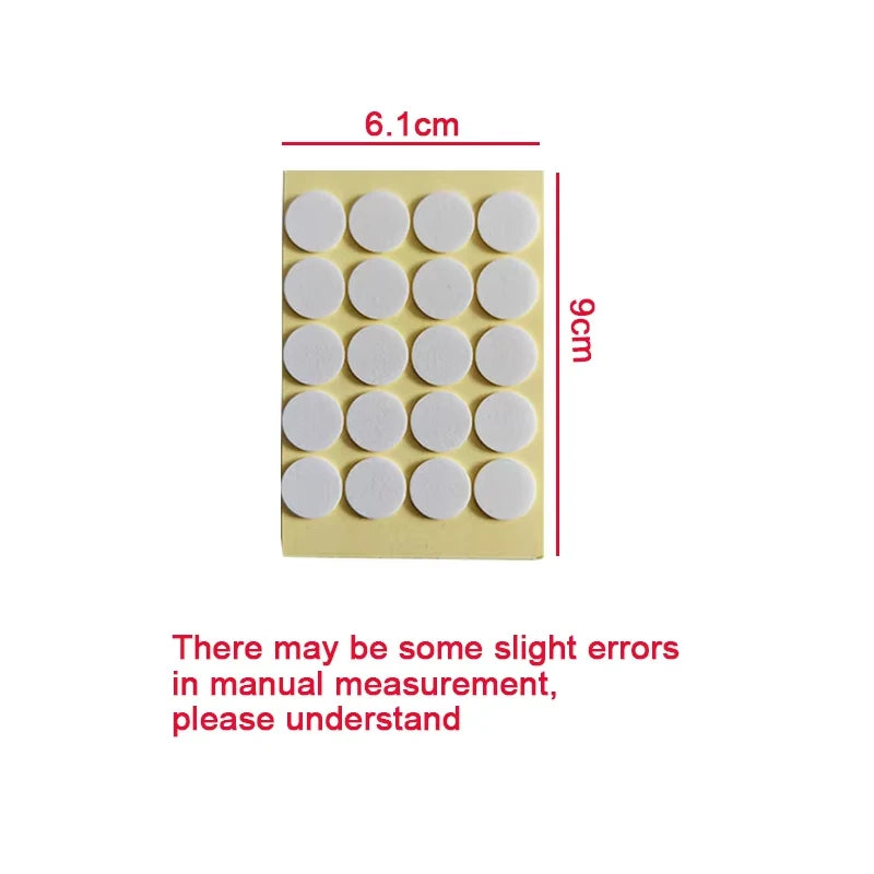 Candle Wick Stickers 240PCS Double-Sided Heat-Resistant Adhesive Wicks for DIY Candles