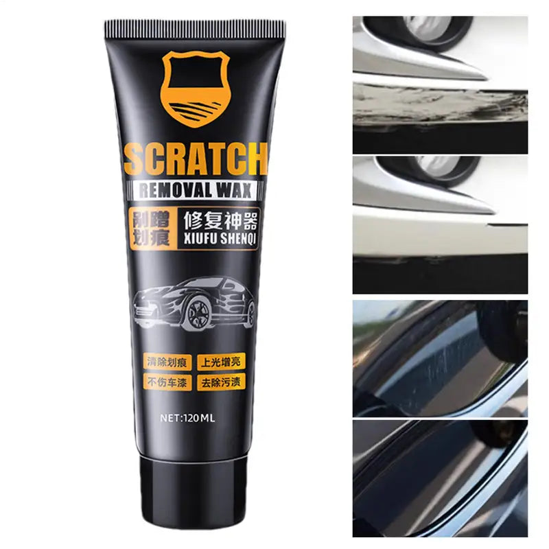 Car Scratch Repair Paste Wax - Multi-Purpose 120ml for Deep Paint Scratches