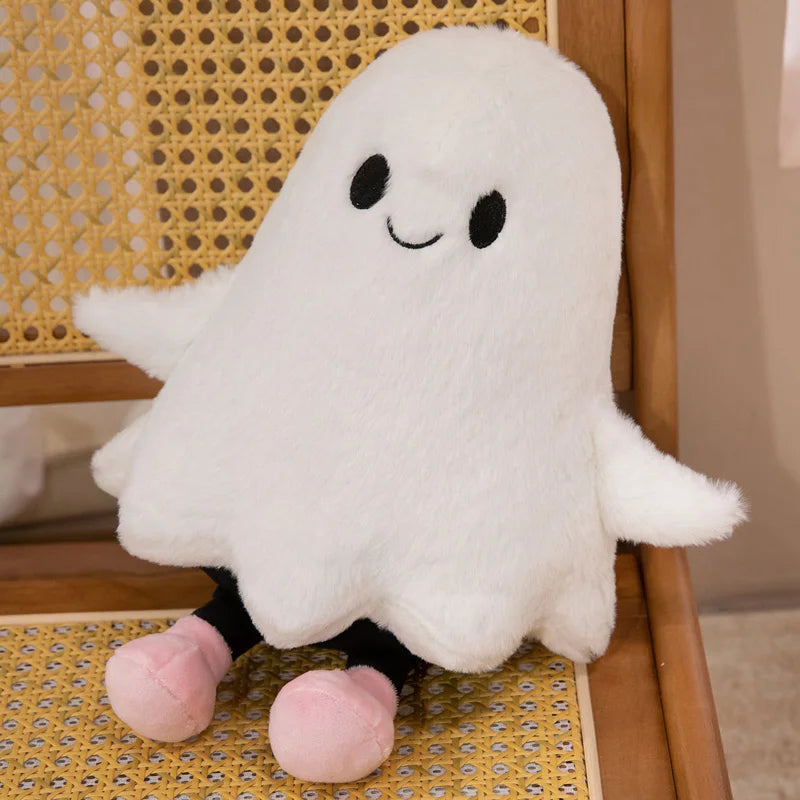Cute White Ghost Plush Toy Halloween Party Decorations 32cm - Festival Gift