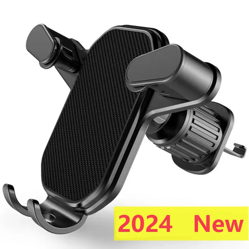 Car Phone Holder Mount Gravity Air Vent Clip Stand Universal 4.7-7 Inch Smartphone