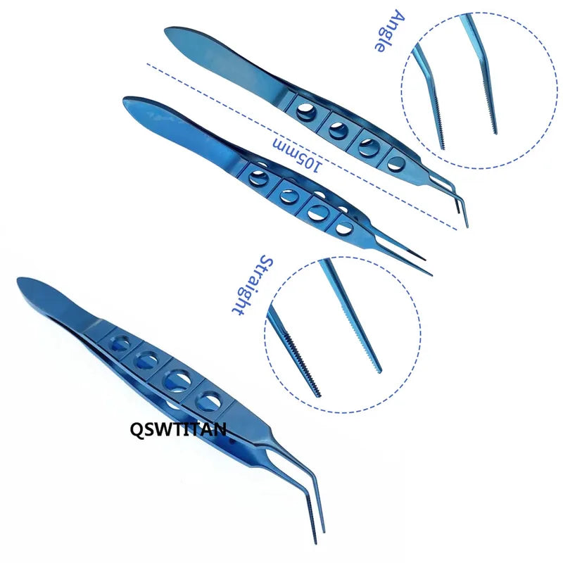 Titanium Ophthalmic Nucleus Fragment Forceps Eye Surgery Instrument