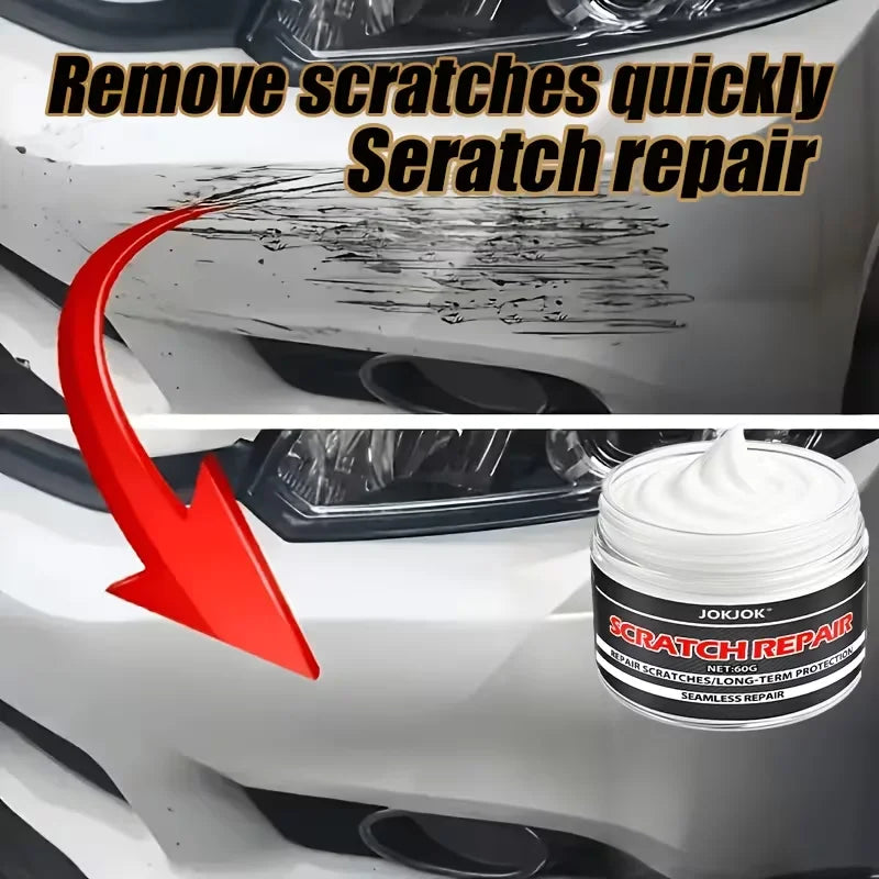 Car Scratch Repair Wax & Polish - Restores Paint & Removes Swirls