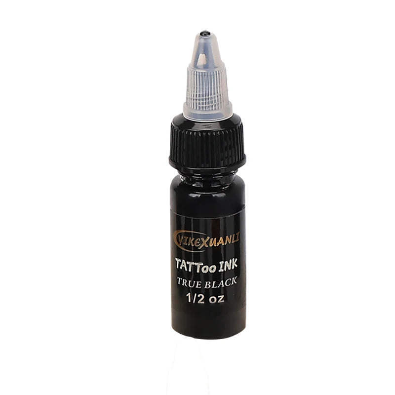 15ml Multi-Color Tattoo Ink Set for Body Art & Permanent Makeup