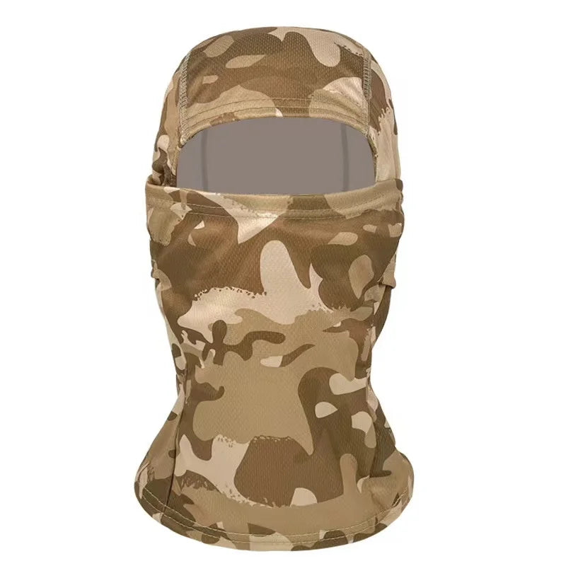 Camouflage Full Face Mask for Cycling, Skiing, Hunting & Outdoor Sports
