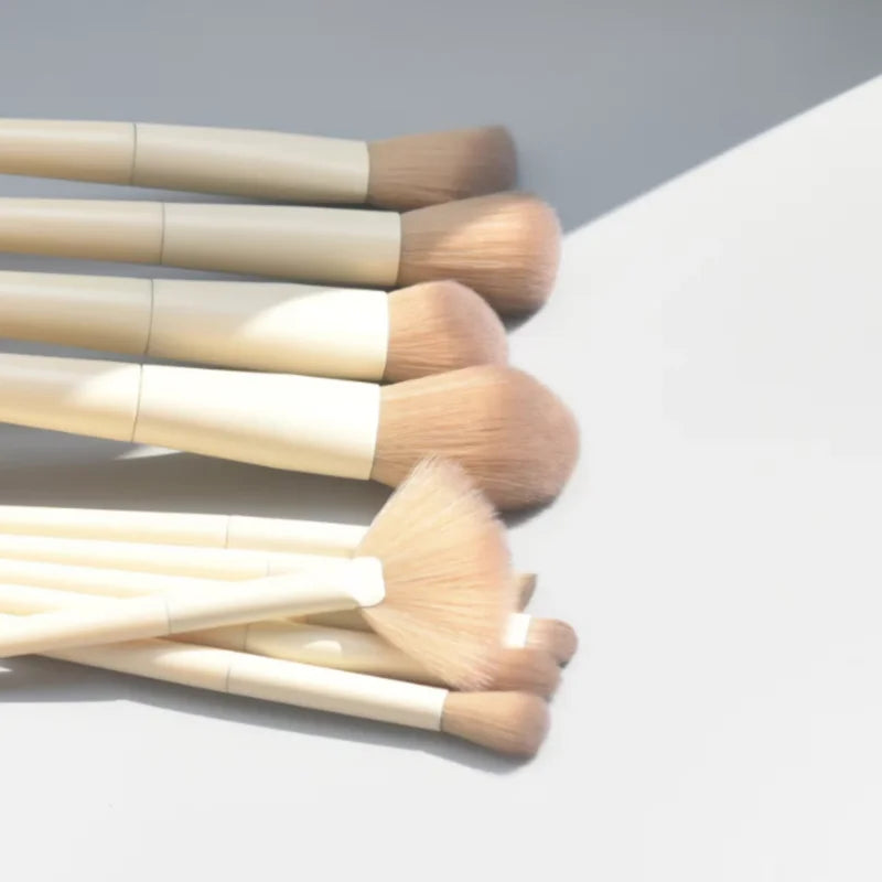 Soft Fluffy Makeup Brush Set - Eye Shadow Foundation Blush Blending Tools