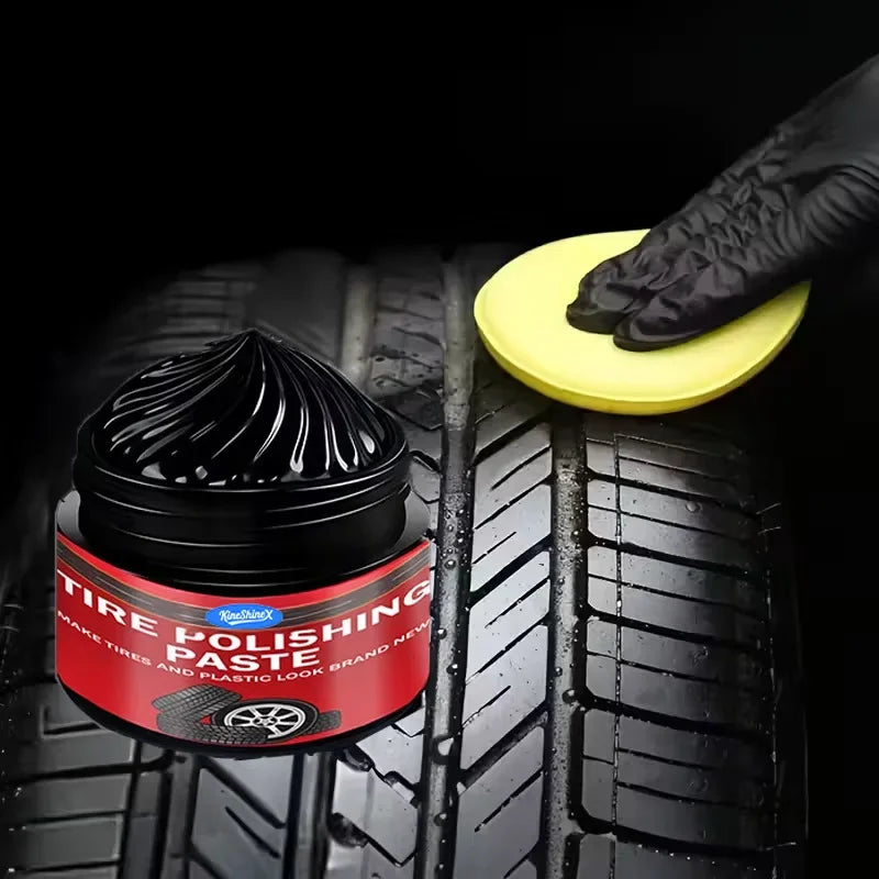 Car Tire Polish Wax Coating for Glossy Long-Lasting Tire Shine