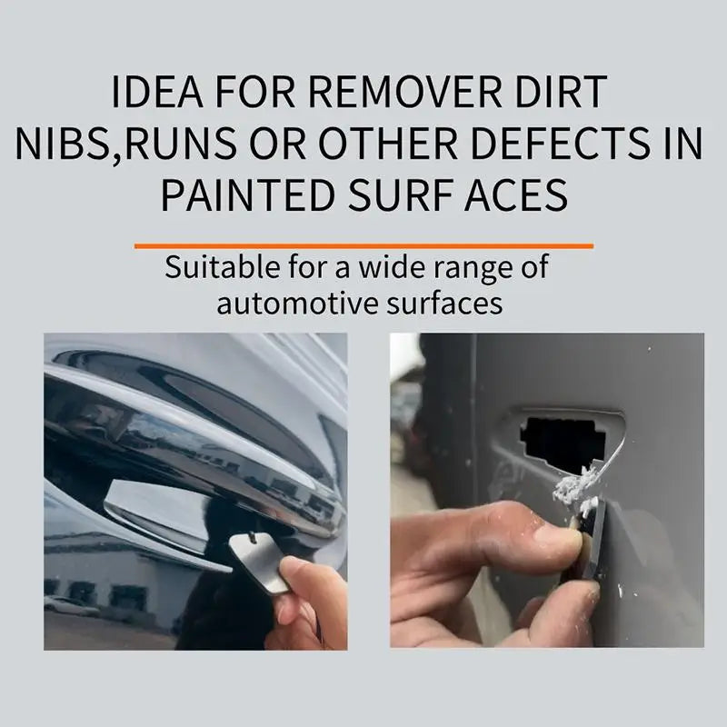 Car Scratch Repair & Polishing Scraper Tool for Varnish & Paint Stains