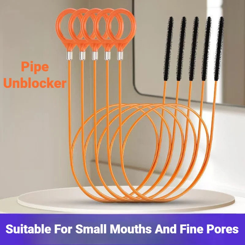 Drain Cleaner Tool Unclogs Hair & Debris for Sink Bathroom Kitchen Drainage
