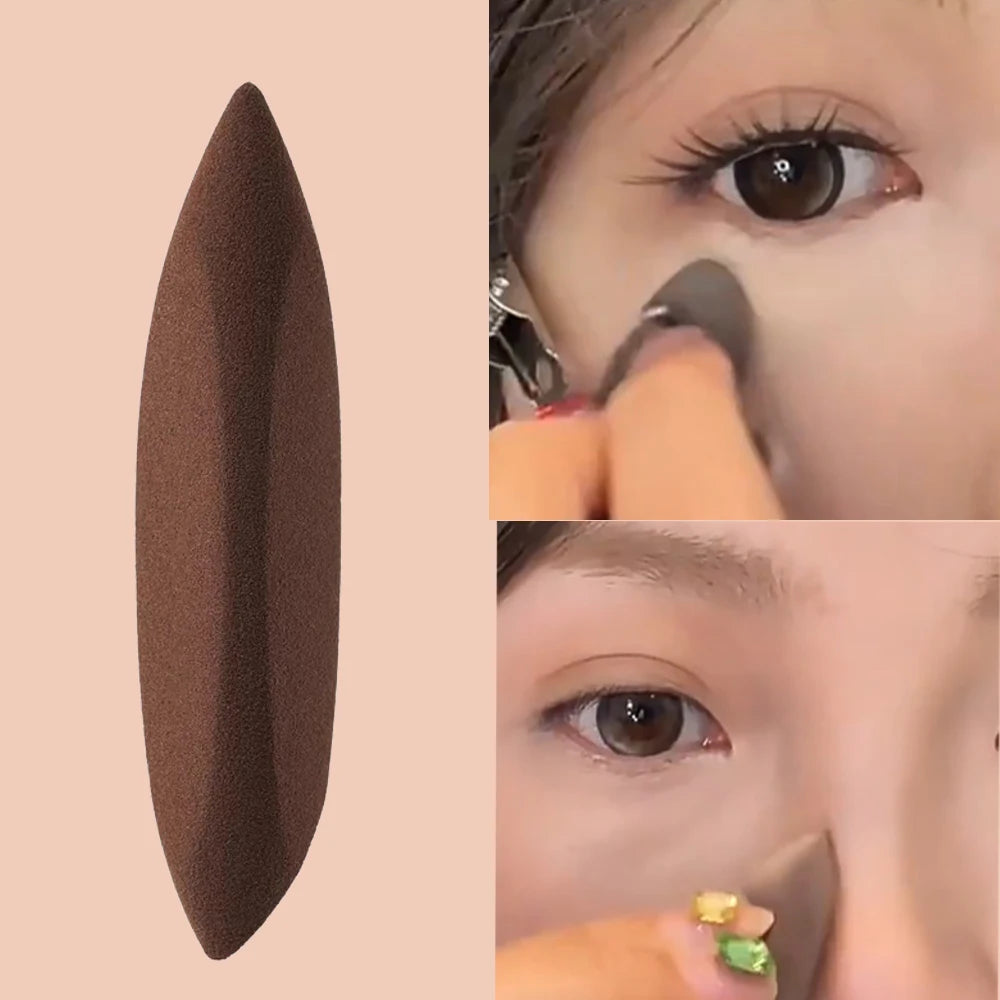 Pointed Tip Makeup Sponge Puff for Concealer & Brightening - Multiple Colors