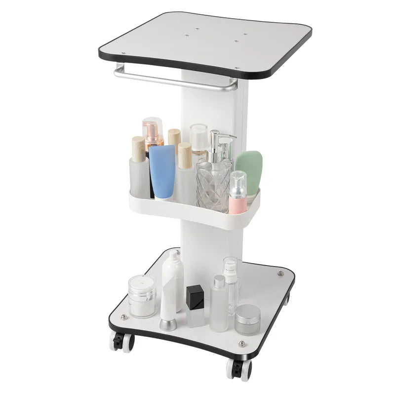 Salon Beauty Trolley Cart with Lockable Silent 360° Wheels & Large Storage