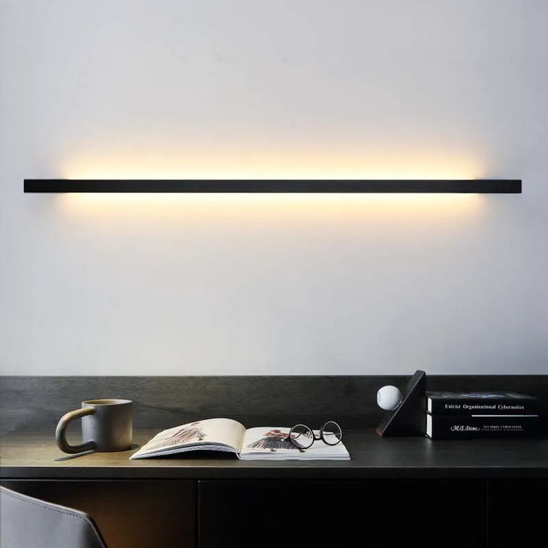 Minimalist Long LED Wall Lights for Living Room Bedroom Hallway Home Decoration