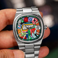 Men's Square Luxury Quartz Watch - Automatic Movement Sports Wristwatch Gift