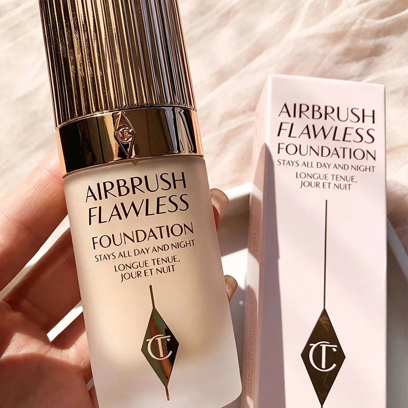 Portable SoftLight Oil Control Liquid Foundation with Micro Light Powder Air Cushion - Natural Makeup