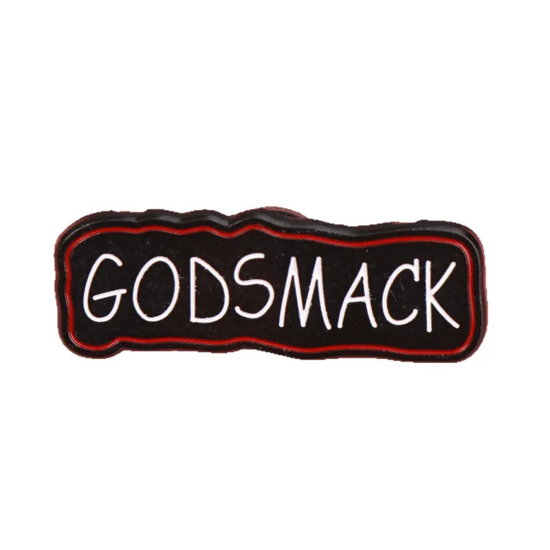 Vintage Rock Band Logo Enamel Pin Pack - Music Lapel Brooches for Fans