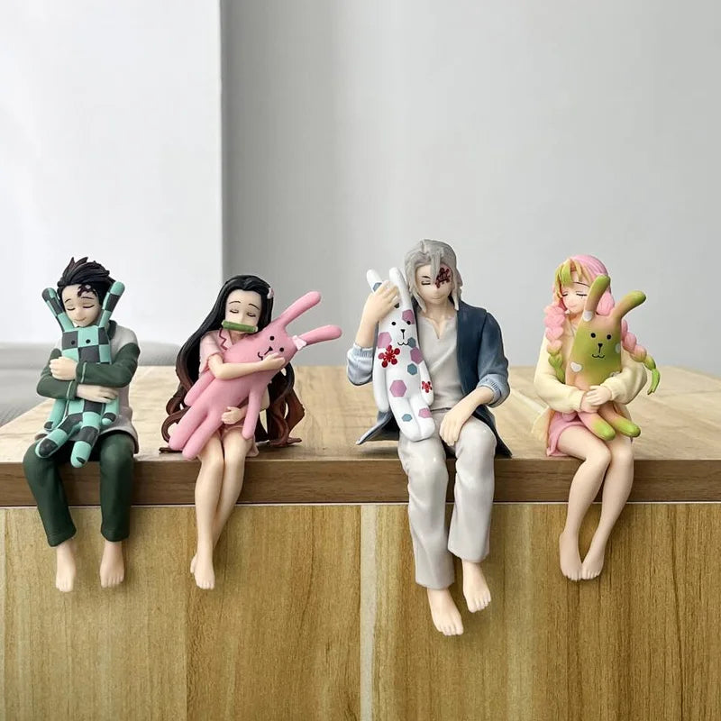 Anime Demon Slayer Figure Kamado Nezuko Tengen Uzui PVC Toy Collection - Multiple Colors