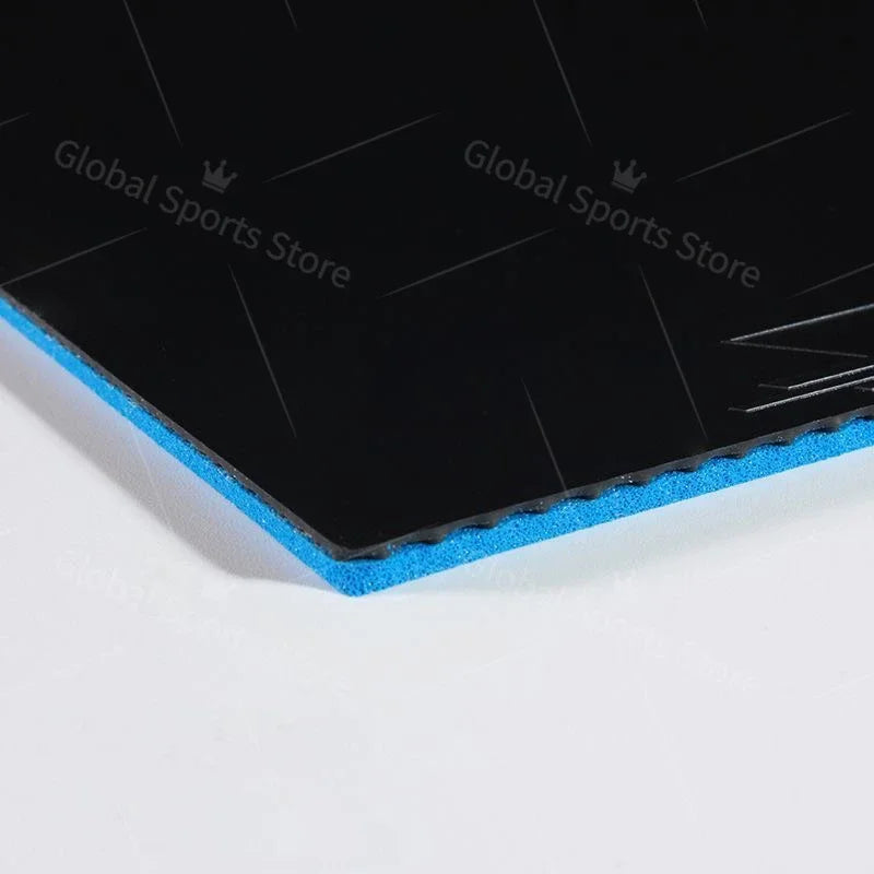 Table Tennis Rubber Sheet with Blue Sponge for 40mm+ Ping Pong Paddles